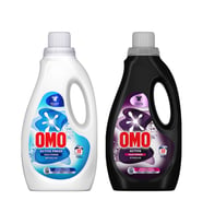 Omo Sıvı Deterjan 1500 ml Beyazlar-Siyahlar 2 li Set