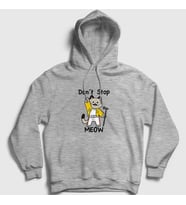Presmono Unisex Gri Meow Queen Freddie Mercury Kapüşonlu Sweatshirt 407872tt (Gri)