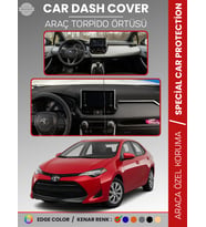 TOYOTA COROLLA (2019+) TORPİDO ÖRTÜSÜ E210 KASA HAYALET EKRANSIZ ANALOG GÖSTERGELİ TORPİDO KORUMA