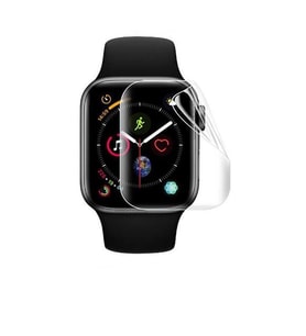 Apple Watch Series SE 44MM Uyumlu 3 Adet Şeffaf Ultra koruyucu Nano Jelatin