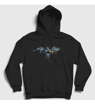 Presmono Unisex Siyah Eagle Pink Floyd Kapüşonlu Sweatshirt 76453tt