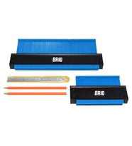 Brio Kaportacı Şablon Tarağı 150 Mm Ve 250 Mm Seti 5 Parça
