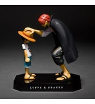 Luffy & Shanks Statü Figür