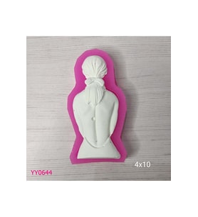 YY0644 Sırtı Dekolteli Arkası Dönük Kadın Silikon Kalıp