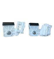 Hyundai Elantra ,Kia Ceed, Sonata için Cam Kriko Plastiği Seti-Sol (Beyaz)