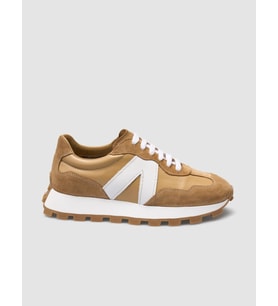 %100 Hakiki Deri Taba Kadın Sneaker