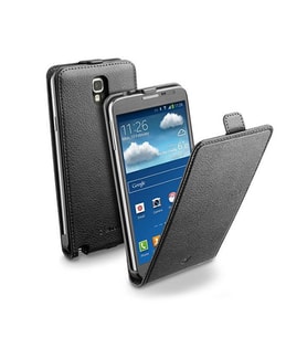 Cellular Line N7500 Galaxy Note 3 Neo ile Uyumlu Flap Essential Mıknatıslı Deri Kılıf Siyah FLAPESSPHNOTE3NBK