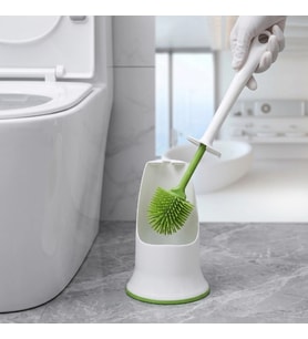 Ergonomik Silikon Tuvalet Fırçası
