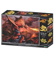 Prime 3D - Fire Dragon 500 Parça Yetişkin Puzzle 10090