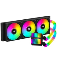 POWERBOOST 360MM LEGEND 360B PB-LCS-YS360-B ARGB AM5-1851P SIVI SOĞUTUCULU İŞLEMCİ FANI
