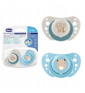 Chicco PhysioForma Air 2'li Silikon Emzik 2-6 Ay Erkek