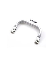 Gizli Metal Çanta Bursu - 14 cm - Metal Çanta Aparatı Çanta Aksesuarı