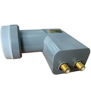 Çift 2 ÇIKIŞ Çıkışlı HD Twin LNB Gold Uçlu HD 3D 4K LNB LENEBE ELENBİ kargo bedava