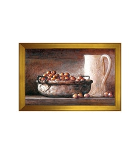 Manzara Temalı Kanvas Tablo 50 x 70 cm Gold Çerçeve