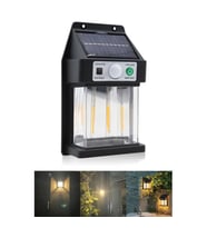 Dikey 3 Ledli Güneş Enerjili Led