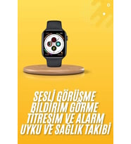 Dokunmatik Ekran Akıllı Saat Tema Değiştirme Şık Ve Modern Unısex