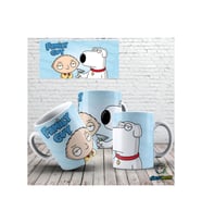 GHOSTBASTIR DESIGN Family Guy Kupa Bardak Tek Adet K0457