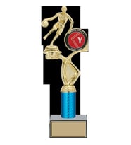 ODAK KUPA - Figürlü Kupalar - Basketbol Kadın Figürlü Kupalar FG-017 C - 34 cm