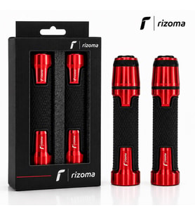 Rizoma Premium Motosiklet Elcik Takımı Kırmızı Model 028 Universal 22 mm Gidon Uyumlu