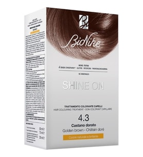 Bionike Shine On Saç Boyama Kiti Altın Kahverengi No: 4.3