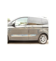 Ford Courier Yan Kapı Çıtası Krom 4 Prç. 2014 +