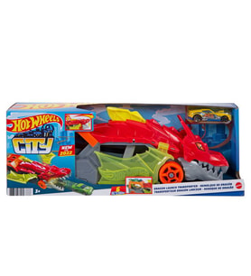 Hot Wheels Fırlatıcı ve Taşıyıcı Ejderha GTK42