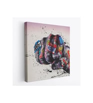Sokak Graffiti Duvar Sanatı Kanvas Tablo Banksy Renkli Graffiti Pop Art-5337