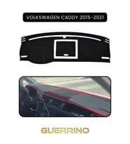 VOLKSWAGEN Caddy (2015-2021)TORPİDO KORUMA HALISI SİYAH KENAR