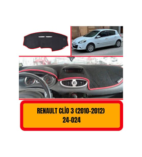 Renault Clio 3 2010-2012 Ön Gögüs Panel Torpido Koruma Koruyucu Kilifi Halisi Örtüsü