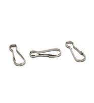 Kapalı Kanca  Kaplamalı  8X22 MM (50 Adet)  Gümüş