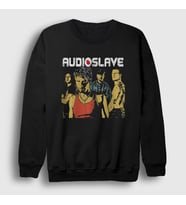 Presmono Unisex Siyah Band Rock Audioslave Sweatshirt 541738tt