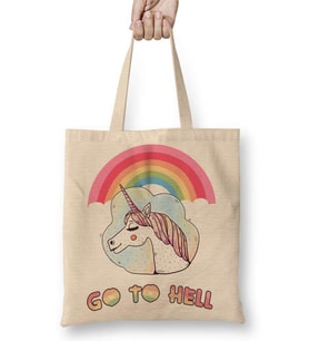 Unicornio Go To Hell Bez Çanta Uzun Saplı