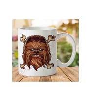 Chewbacca Star Wars Iki Tarafı Baskılı Kupa Bardak