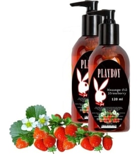 Süper Strawberry Massage Oil 2 Adet Çilek Aromalı Vücut Masaj Yağı