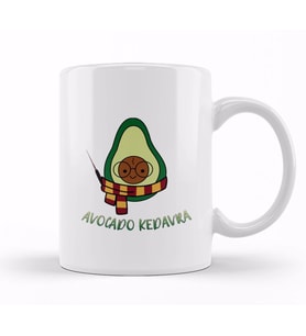 Avocado Kedavra Harry Potter 02 Kupa Bardak Porselen