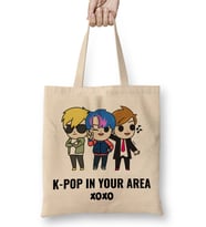 Exo Kpop Bez Çanta Uzun Saplı