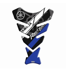 YAMAHA UYUMLU SİYAH MAVİ 1403 TANK PAD 558