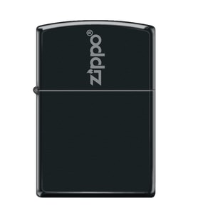 Zippo Çakmak Siyah Zl Centered Lid Design 218-079803