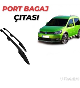CADDY PORTBAGAJ TAVAN ÇİTASI SİYAH 2003 2004 2005 2006 2007 2008 2009 2010 2011 2012 2013 2014 2015 