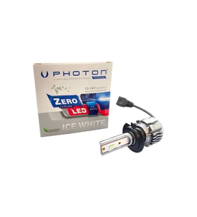 Photon H7 LED Ampul Zero Serisi 6000K Ice White Motosiklet Uyumlu Fansız 1 Adet Far Ampulü Arasmto