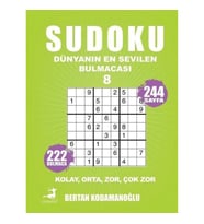 Sudoku - Dünyanın En Sevilen Bulmacası 8 - Kolay Orta Zor Çok Zor