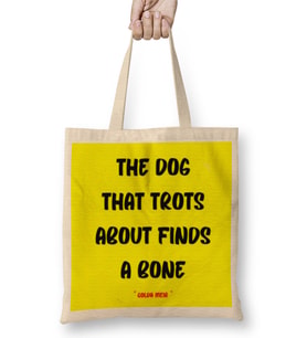 Motivational Quotes Sayings Words Gifts - Entrepreneurs İnspiration Success Work Typography Gifts Bez Çanta Uzun Saplı