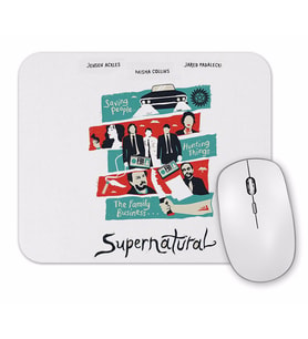 Supernatural Movie Poster Mouse Pad