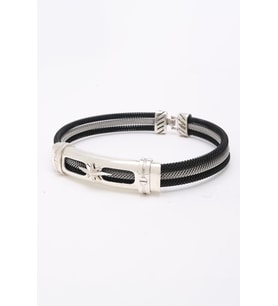 Gözde takı 925 ayar unisex yıldız model gümüş bileklik