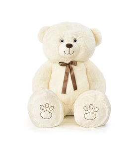 Bubblebear 120 cm Pababo Gold Serisi Ayıcık (Krem)