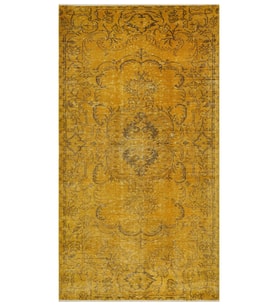 Vintage Eşsiz Eskitme Halı  134x248 cm 9984