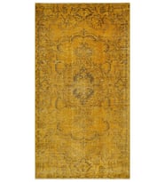 Vintage Eşsiz Eskitme Halı  134x248 cm 9984