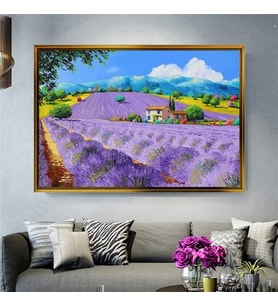Altın Çerçeveli dekoratif tablo l60 (Gold)