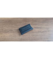 Sumerian Minimalist Deri Kartlık Siyah (RFİD Kart Koruma ve Anahtarlık Hediye)