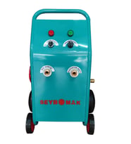 Seybomak Havalı Petek Temizleme Makinesi Tek Yönlü-Darbeli Yıkama 1,2 hp (Turkuaz)
